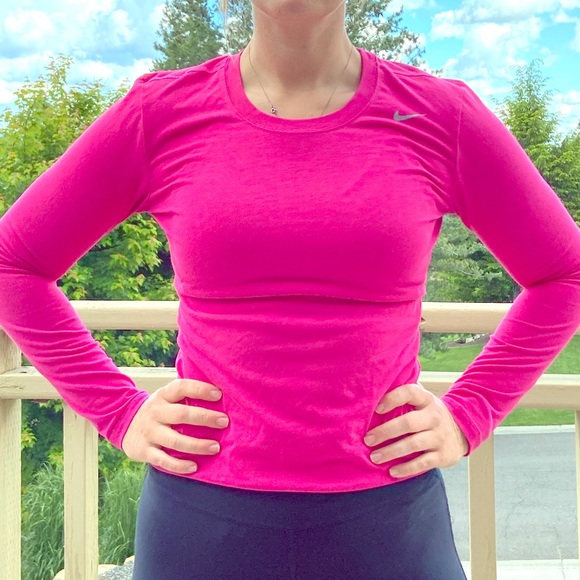 Long Sleeve Nike Dri-fit Shirt - Picture 1 of 4